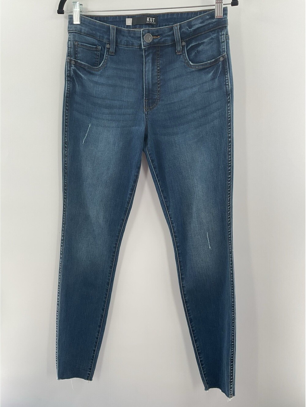 Kut from the Kloth Jeans Women’s size 6 skinny jeans cut off 068